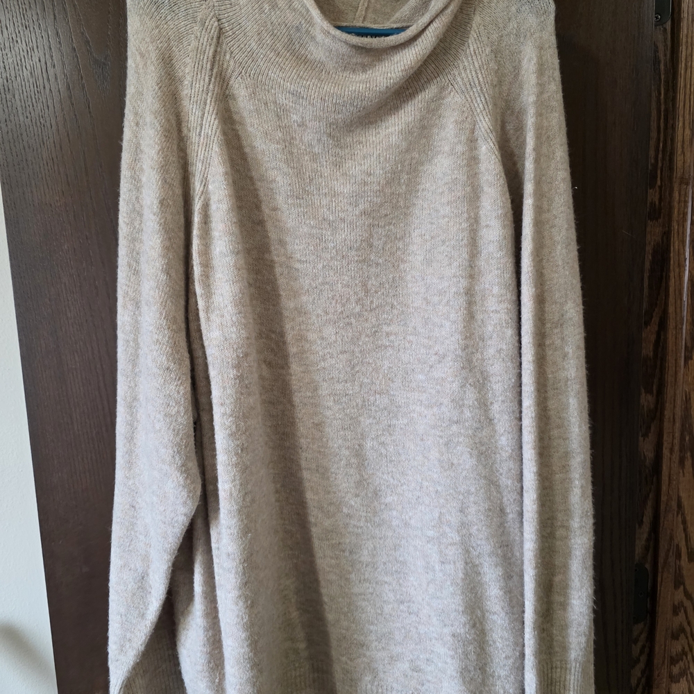 Ava & Viv Cream Cowl Neck Sweater